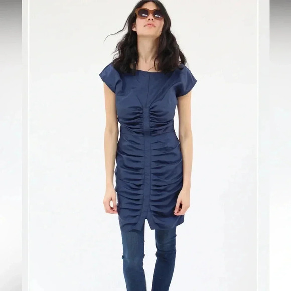 Rachel Comey Flatlanders navy blue dress - Picture 13 of 14